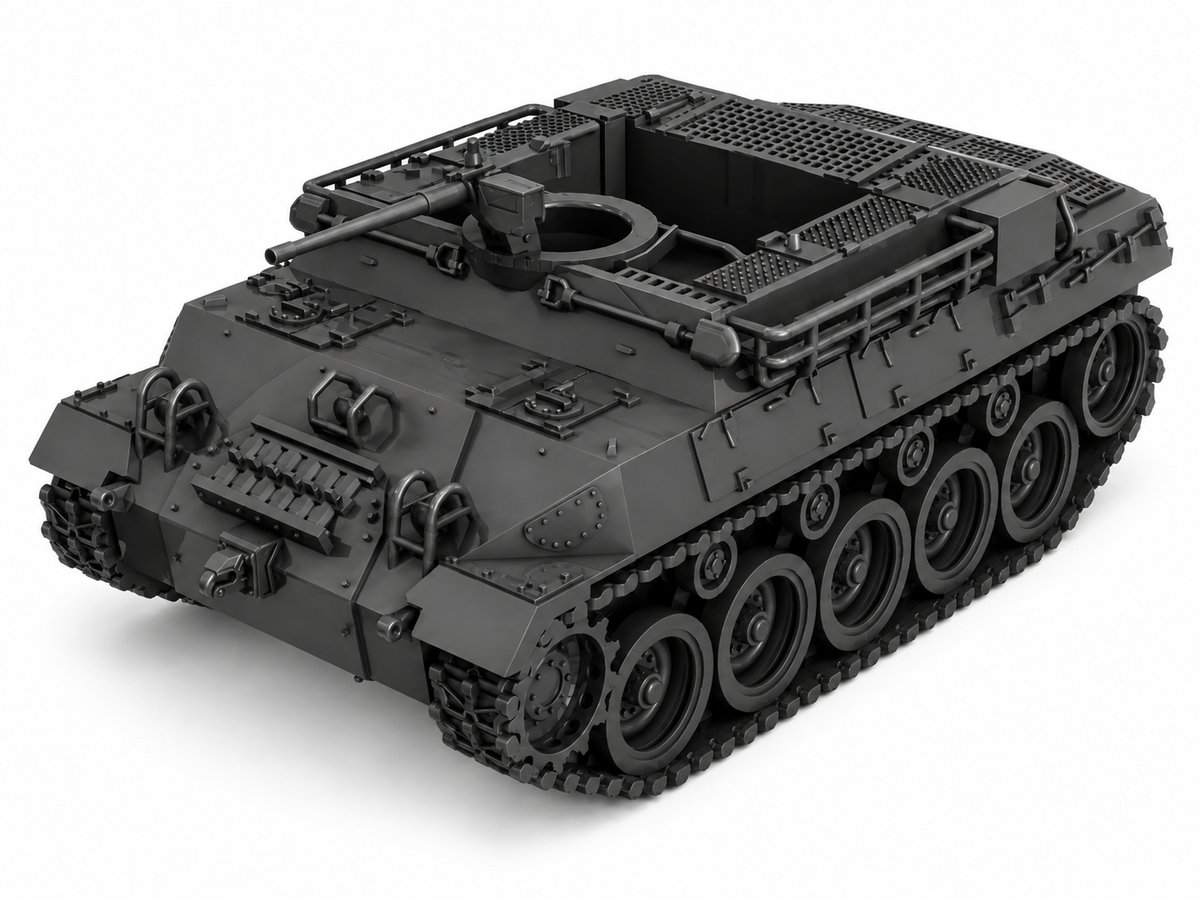 SSMODEL 1/72 1/144 M39 Armoured Utility Vehicle T41US Tank Resin MODEL TSS0634 — detail view 5
