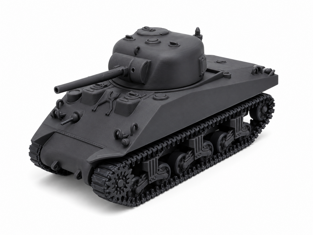 SSMODEL 1/72 1/144 Multi Scale M4A2 Sherman 75mm Medium Tank US MODEL TSS1313