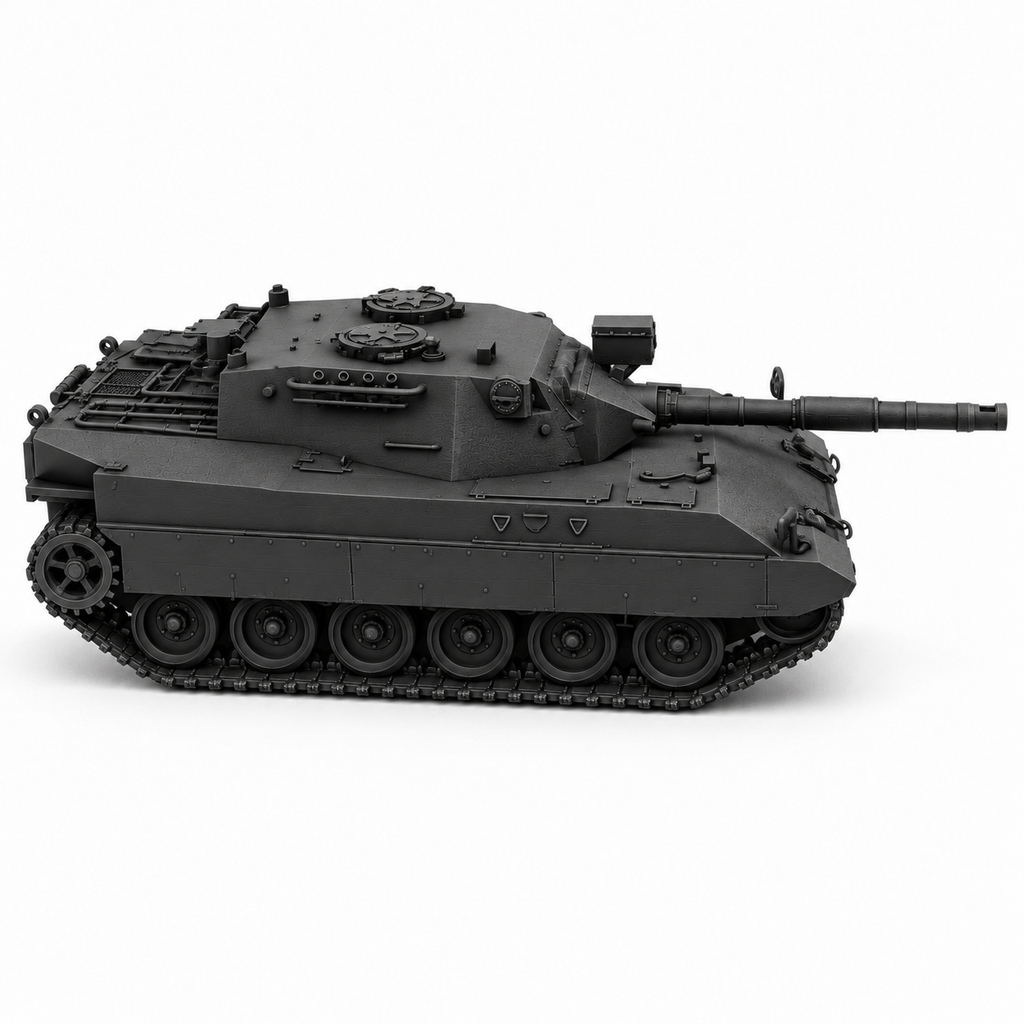 SSMODEL 1/72 1/144 Carro Leone Italian Experimental Tank Resin MODEL KIT TSS0538