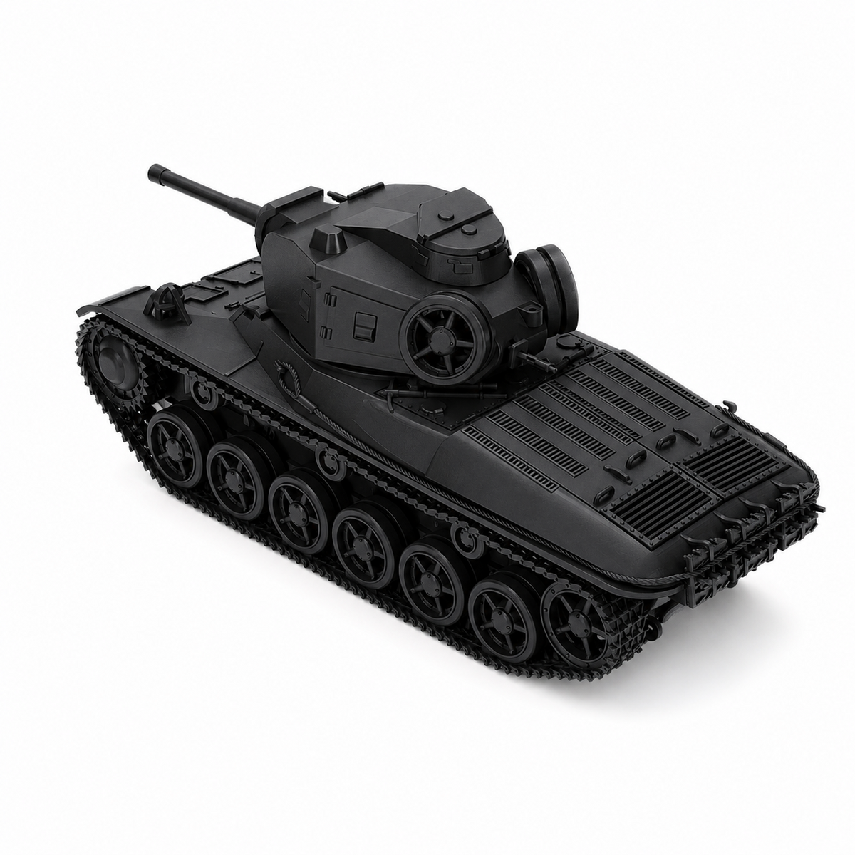 SSMODEL 1/72 1/144 Multi Scale Stridsvagn m/42Medium Strv m/42Tank MODEL TSS1351 — detail view 17
