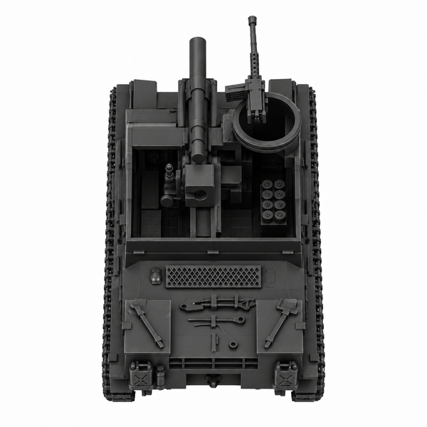 SSMODEL 1/72 1/144 Multi Scale M7 Priest Self-Propelled Gun US WW2 MODEL TSS1173