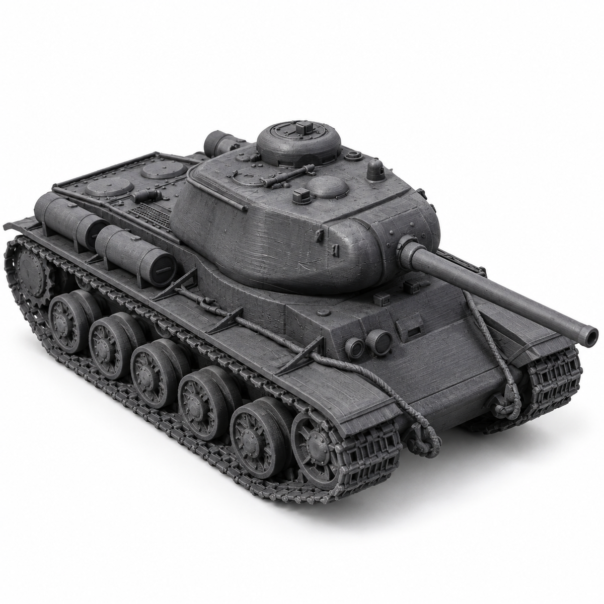 SSMODEL 1/72 1/144 Multi Scale KV-85 Soviet heavy tank MODEL kit TSS0113 — detail view 10