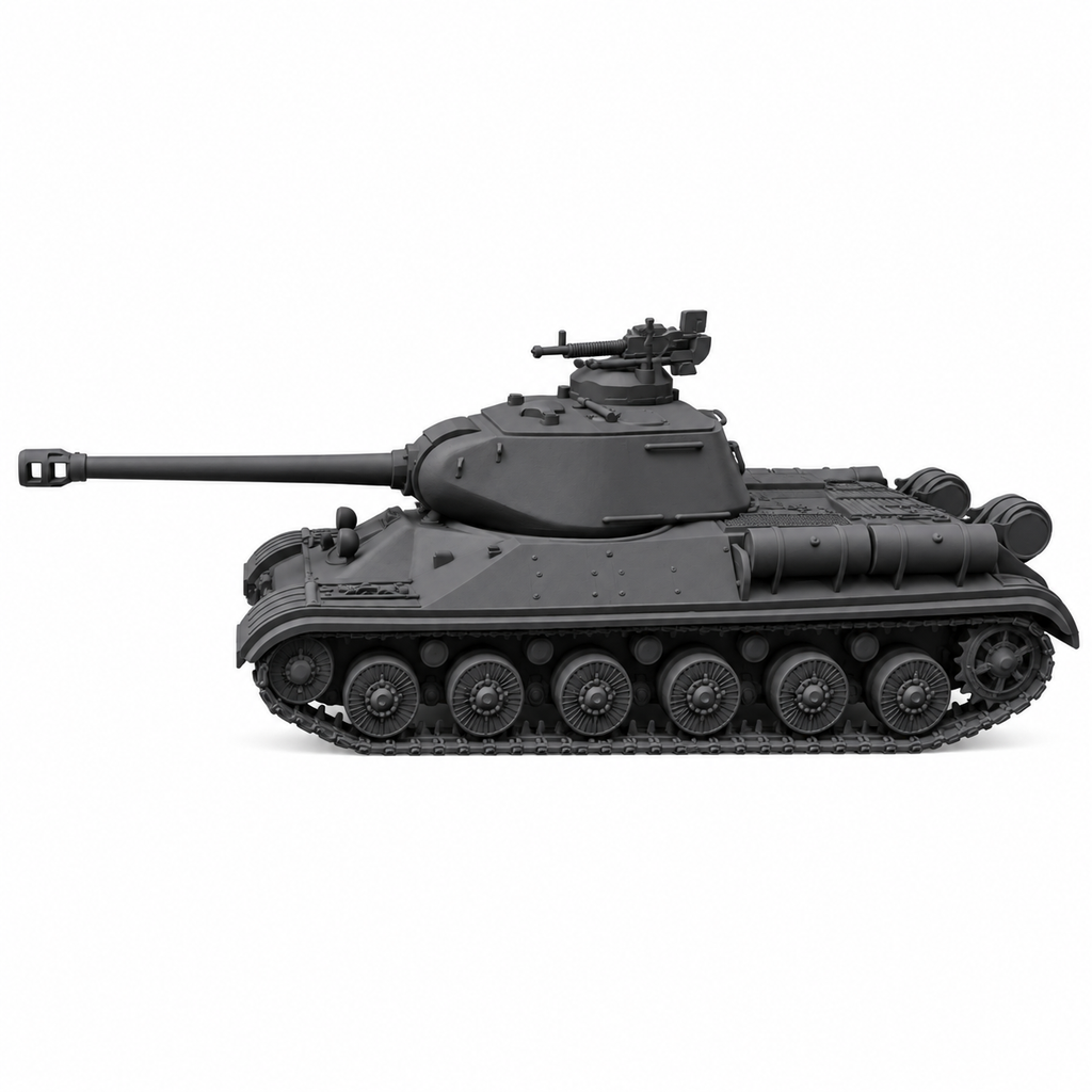 SSMODEL 1/72 1/144 Multi Scale IS-2M Tank Resin MODEL kit TSS0025