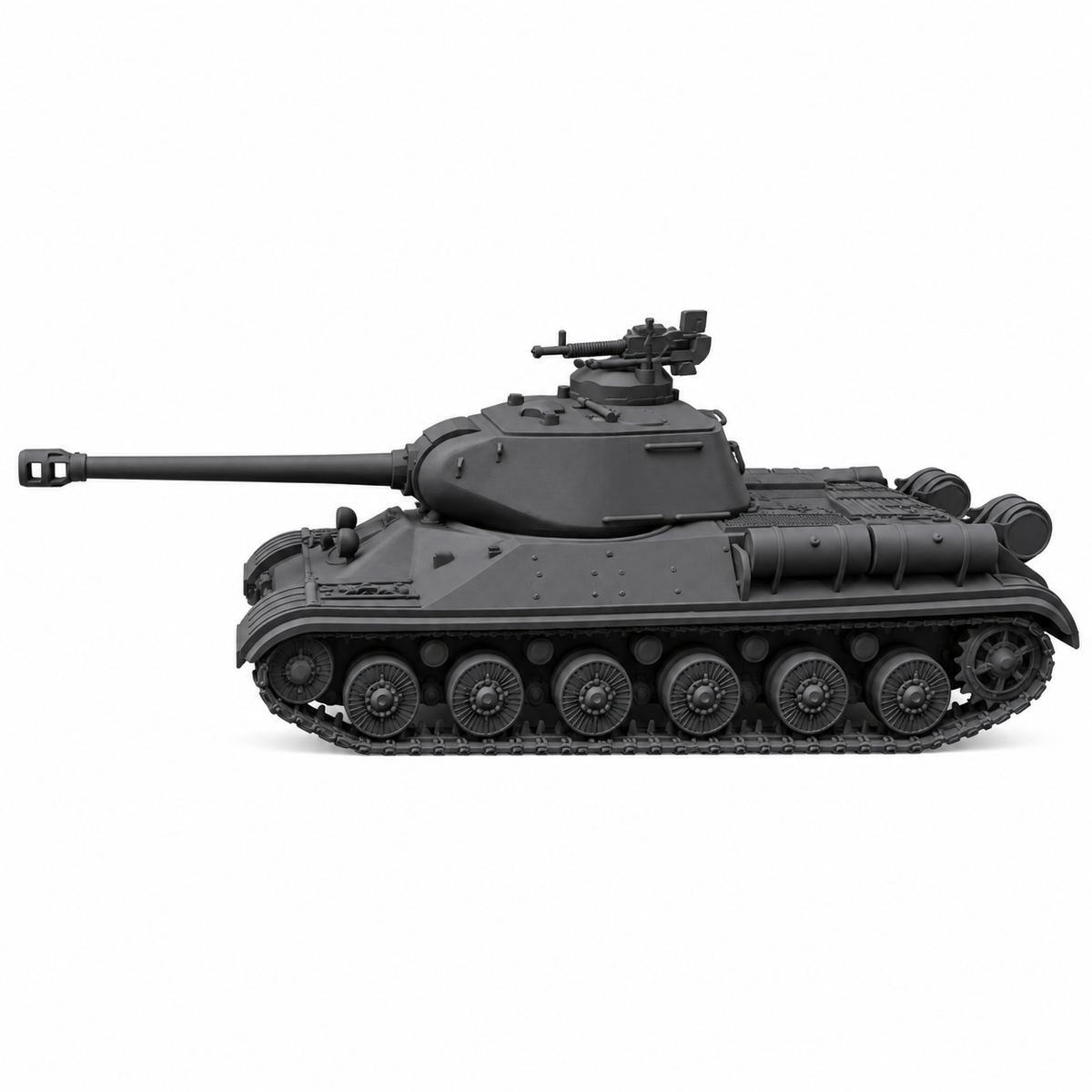 SSMODEL 1/72 1/144 Multi Scale IS-2M Tank Resin MODEL kit TSS0025 — detail view 4