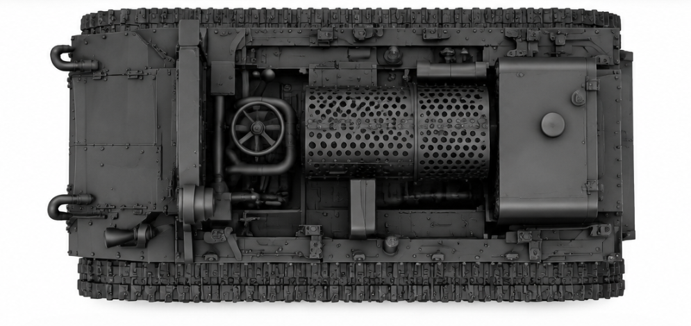 SSMODEL 1/72 1/144 C2P Artillery Tractor Poland Resin MODEL KIT TSS1462