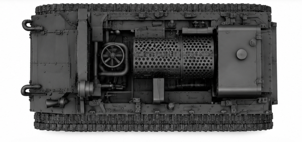 SSMODEL 1/72 1/144 C2P Artillery Tractor Poland Resin MODEL KIT TSS1462
