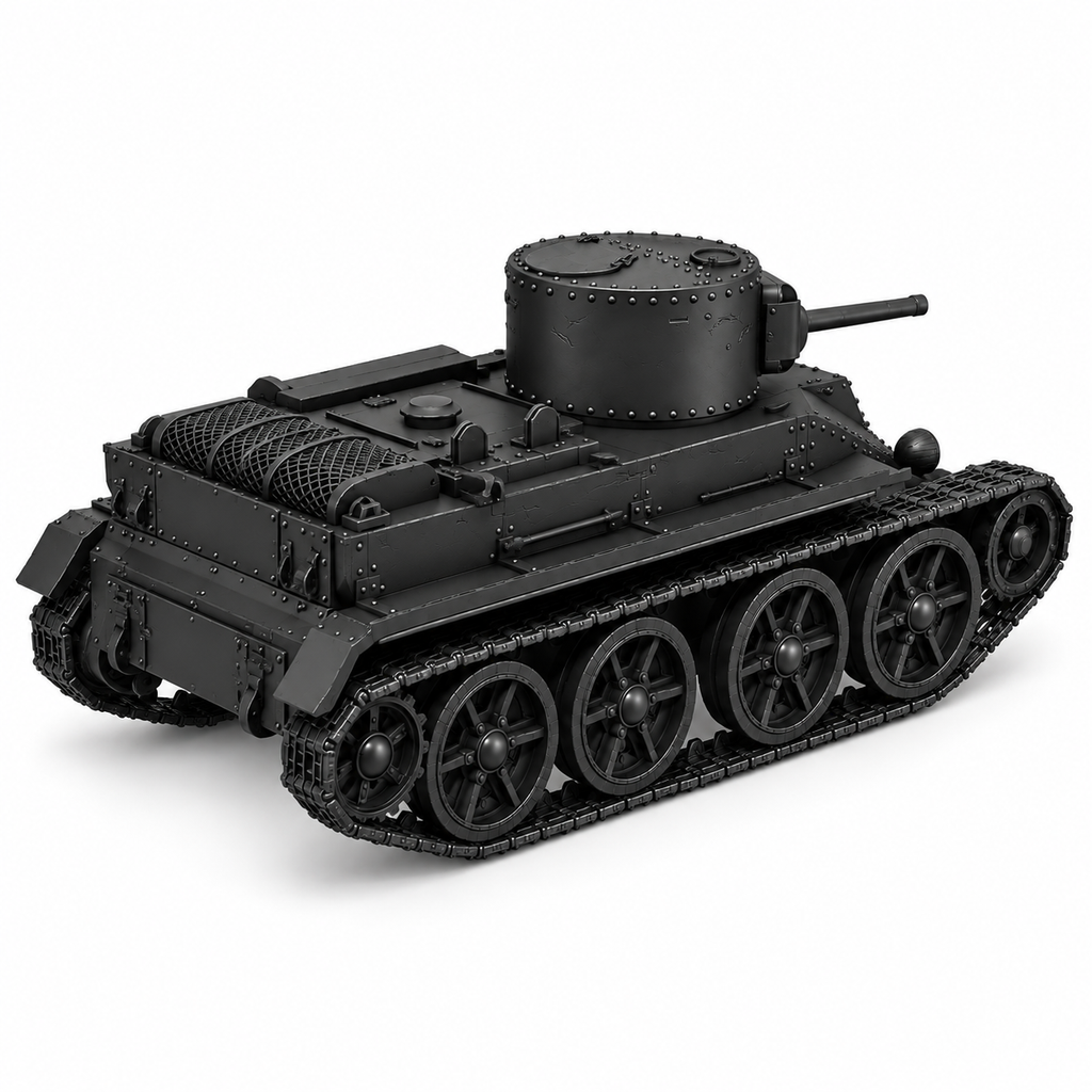 SSMODEL1/72 1/144 Multi Scale BT-2 Tank  Resin Model Kit TSS0561