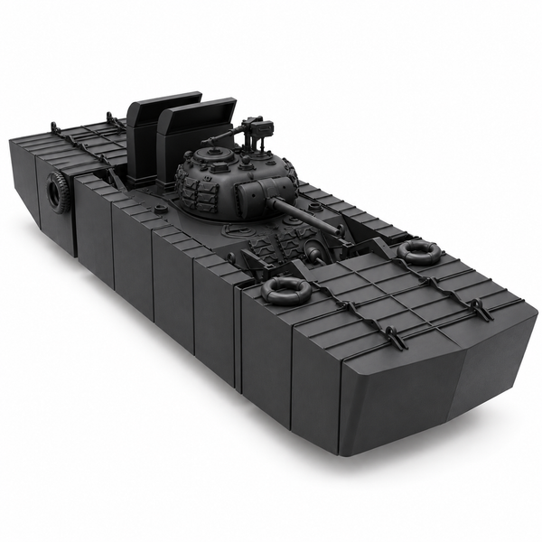 SSMODEL 1/72 1/144 Sherman M4 with the T6 Flotation device tMODEL kit TSS0694
