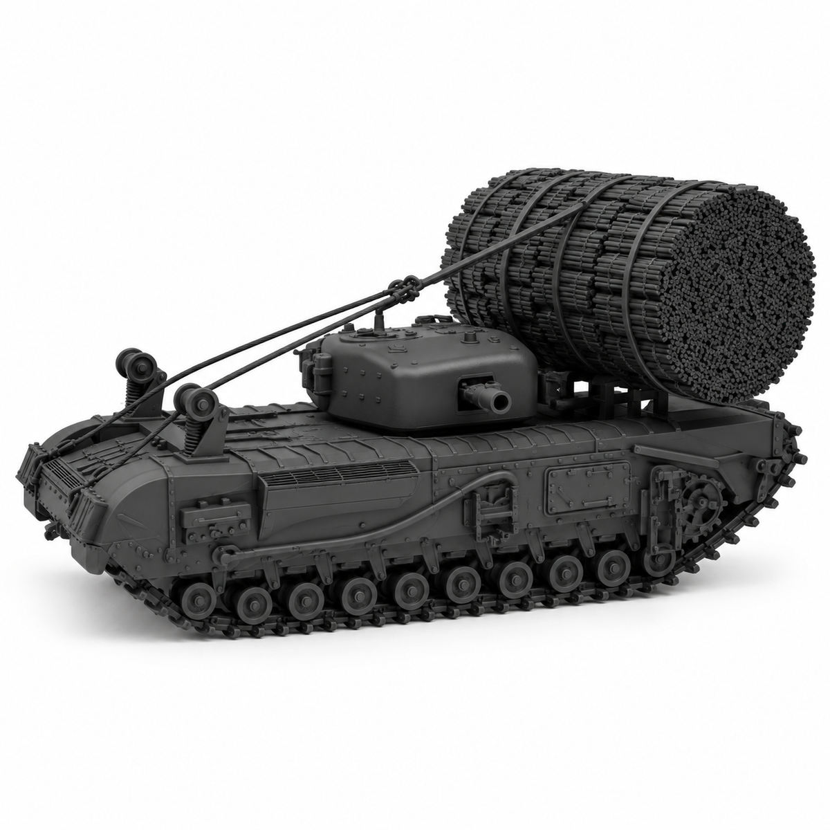 SSMODEL 1/72 1/144 Churchill Mk.IV Fascine carrier UK Resin MODEL KIT TSS0798 — detail view 3