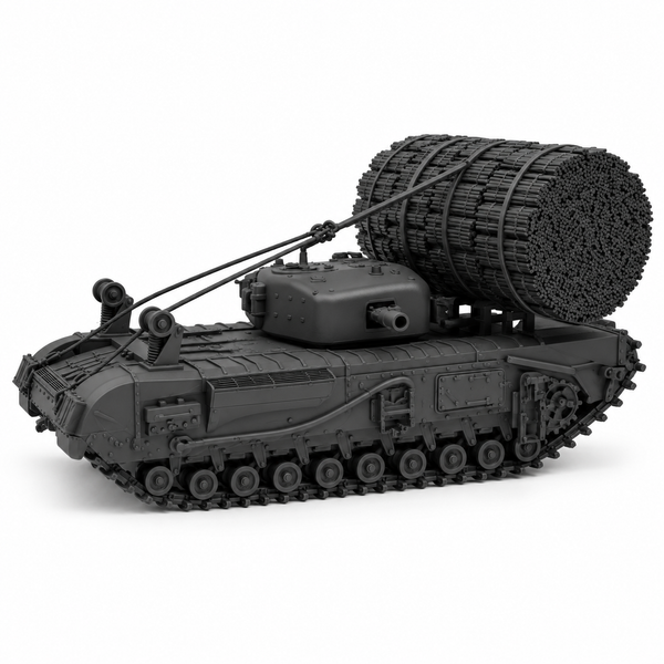 SSMODEL 1/72 1/144 Churchill Mk.IV Fascine carrier UK Resin MODEL KIT TSS0798