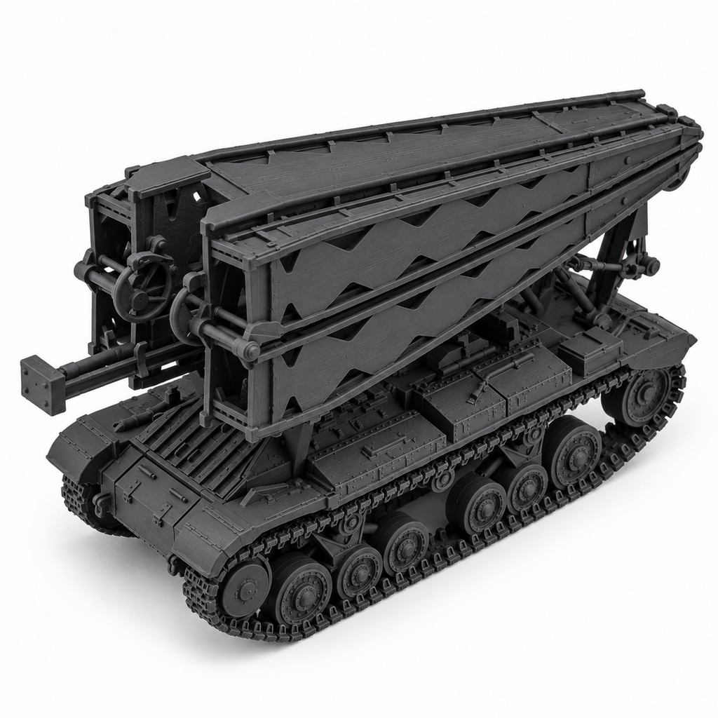 SSMODEL 1/72 1/144 Valentine Bridgelayer UK WW2 Lend-Lease Resin Model  TSS1005