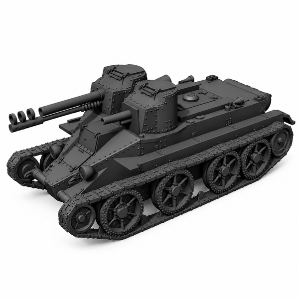 SSMODEL 1/72 1/144 Multi Scale BT-4-76 Fictional Soviet tank Model Kit TSS0155