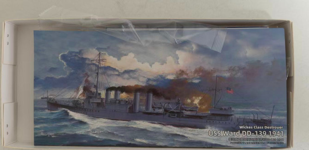 FlyHawk FH1106 1/700 USS Ward DD-139 Wickes Class Destroyer