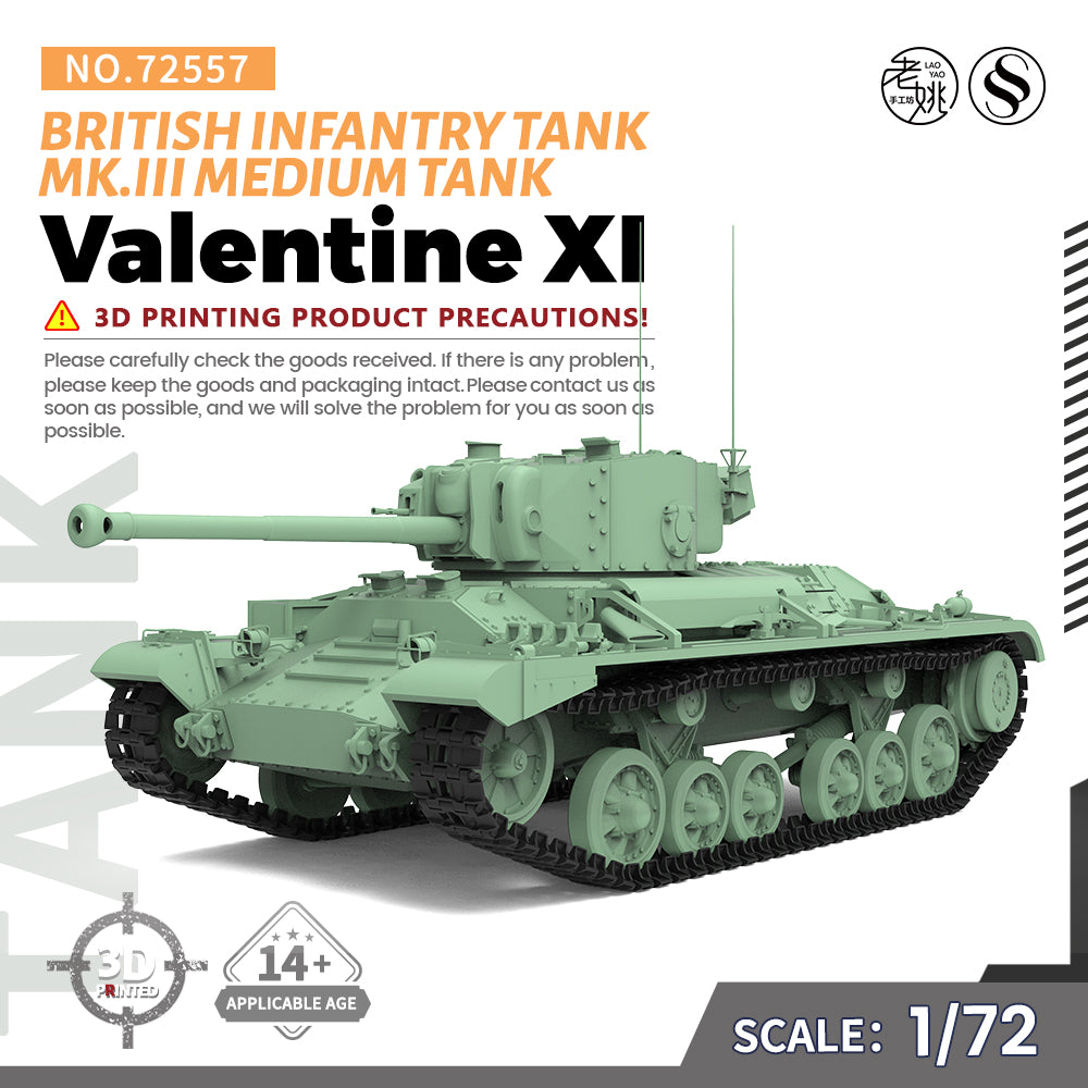 SSMODEL 502 Military Armoured Model Kit US M2A2 Light Tank Main image