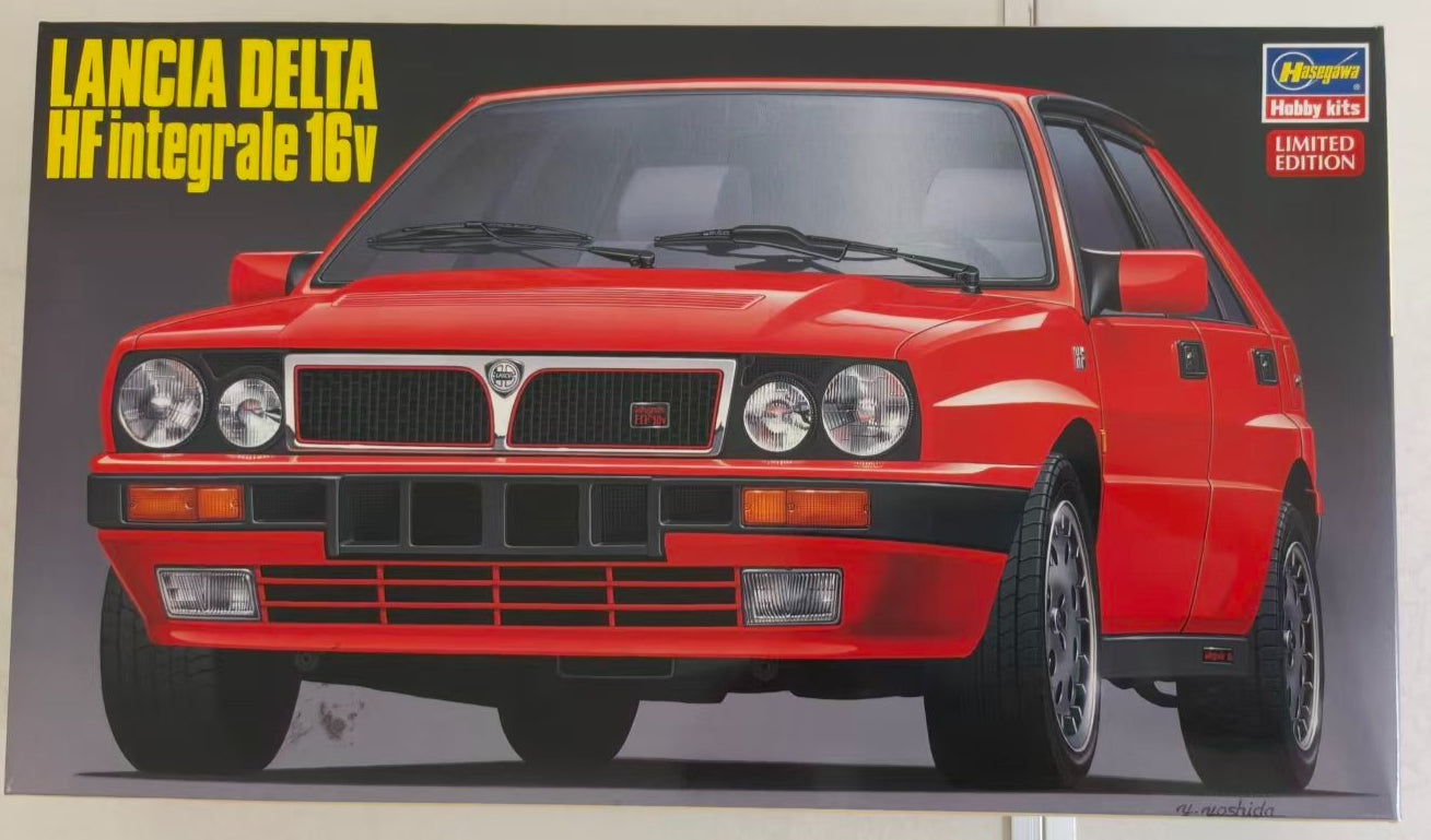 Hasegawa 20710 1/24 Scale Plastic Model Car Kit Lancia Delta HF Integrale 16v Secondary image