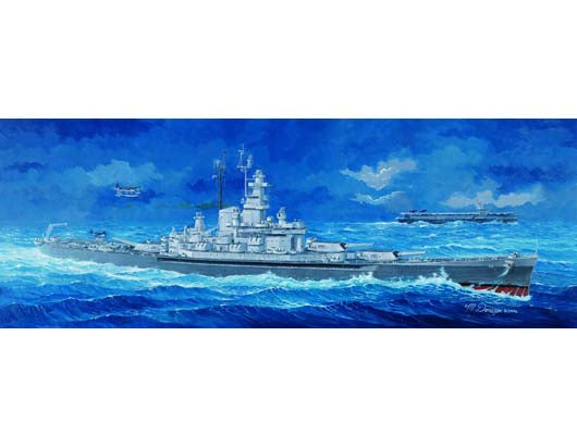 Trumpeter 1/350 05306 USS Massachusetts BB-59 — scale model kit