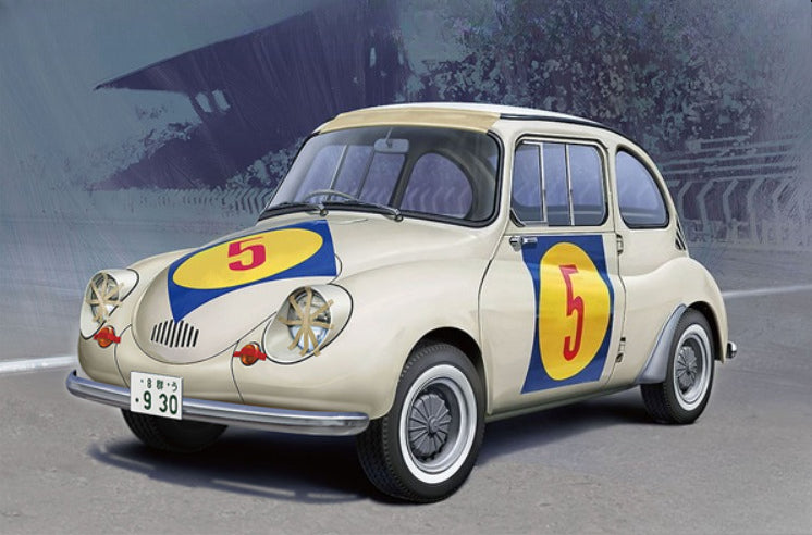 HASEGAWA 20465 1/24 SUBARU 360 1963 1ST JAPAN GP C-I CLASS - SEALED — scale model kit