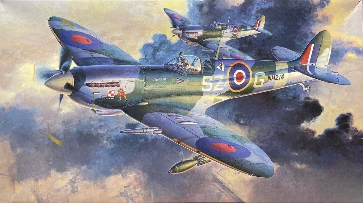 Hasegawa 09079 Supermarine Spitfire MK IXC 1/48 Scale Plastic Model Kit — scale model kit