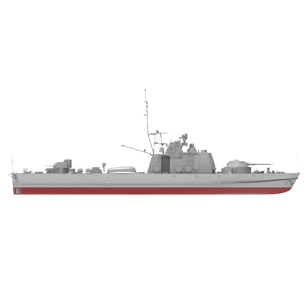 RHWS022S Military Model Kit Full Hull Project 1204 Shmel Secondary image