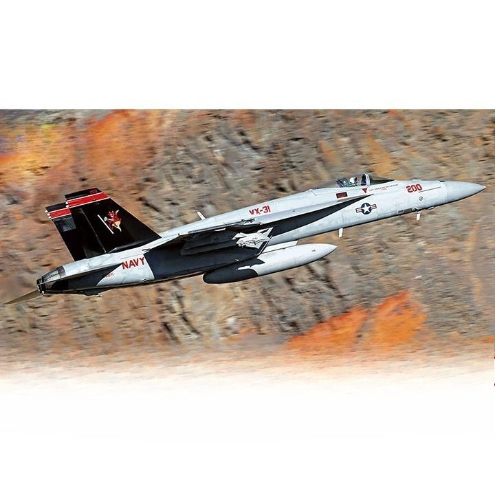 Hasegawa 02424 1/72 F/A-18E SUPER HORNET VX-31 Dust Devils — scale model kit