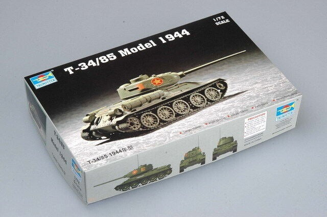 Trumpeter 1/72 07207 T-34/85 Model 1944 — scale model kit