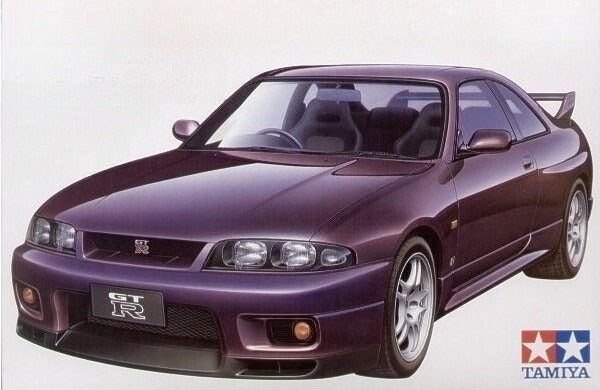 Tamiya 24145 1/24 Scale Model Sports Car Kit Nissan Skyline GT-R R33 V-Spec NIB