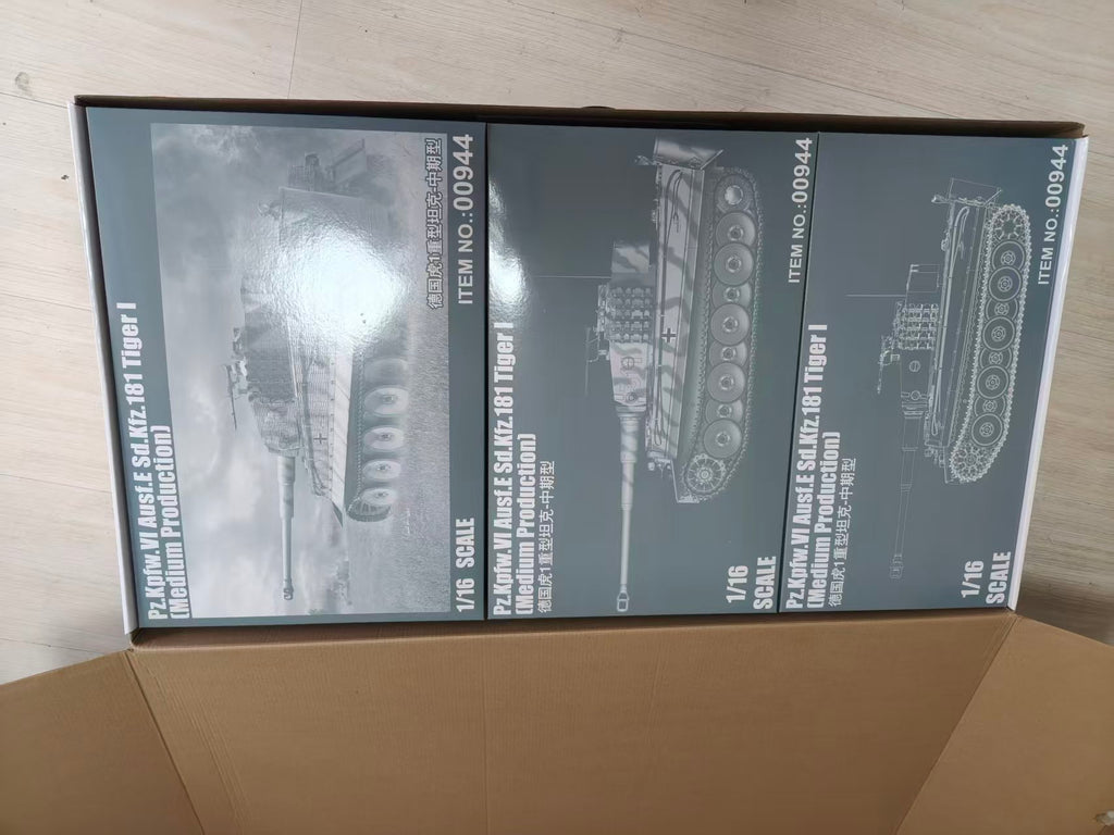 Trumpeter 00944 PZ.KPFW.VI AUSF.E SD.KFZ.181 TIGER I MEDIUM PRODUCTION 1:16 Kit