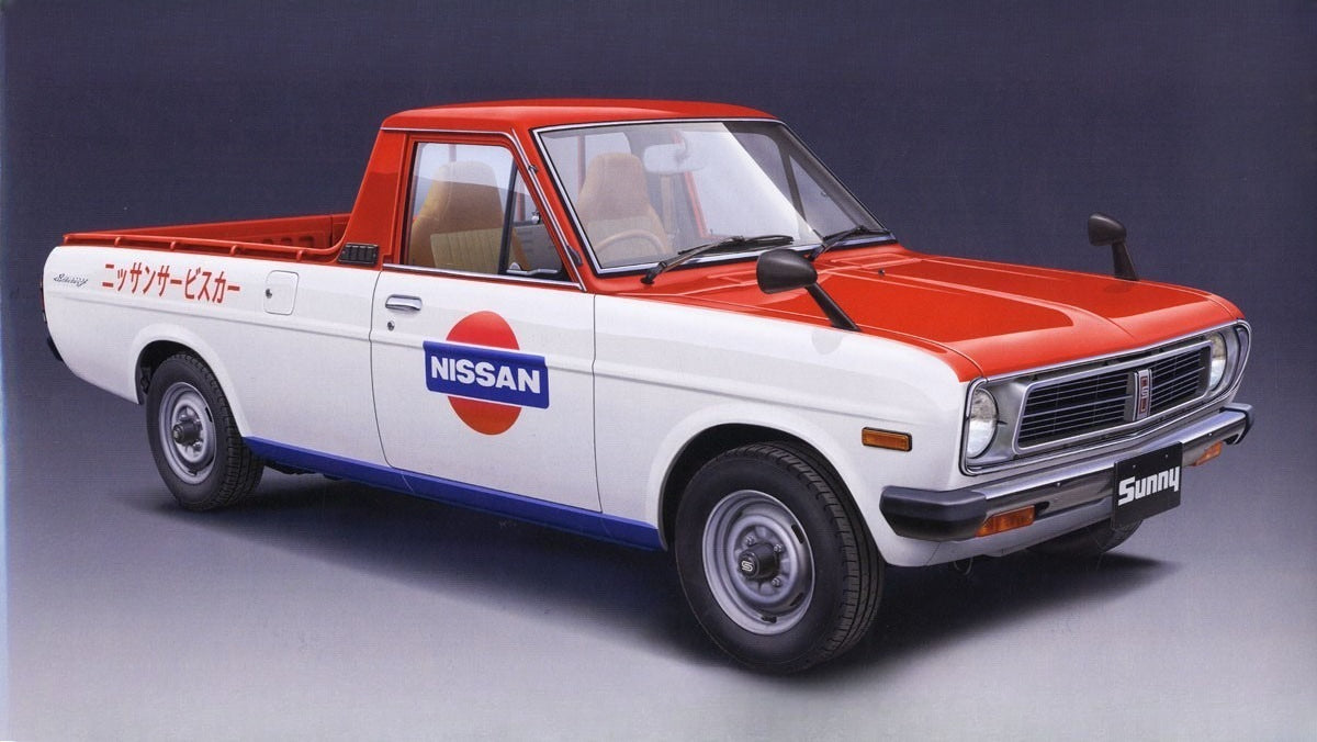 Hasegawa 20482 Datsun Sunny Truck Long Body Deluxe Nissan Service Car Model Car 1/24