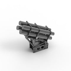 Yao's Studio LY201 1/700(350,200,144) Model Upgrade Parts U.S Navy MK-141 Missile Launcher