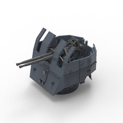 Yao's Studio LY009 1/700(350,200,144) Model Upgrade Parts Royal Navy Bofors Twin AA Gun(40MM) Mark I