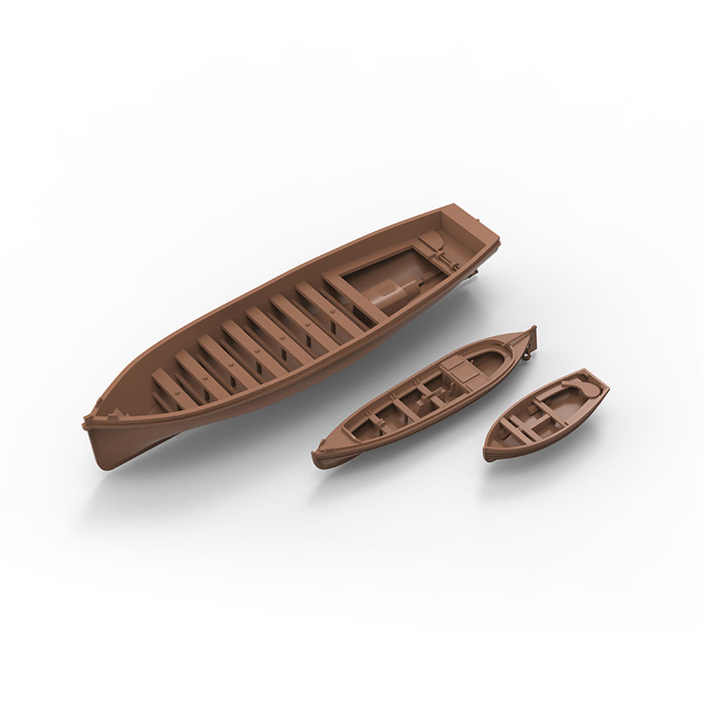 Yao's Studio LY003B 1/700(350,200,144) Model Upgrade Parts Royal Navy Life Boats 3 styles 2 sets Type B Secondary image