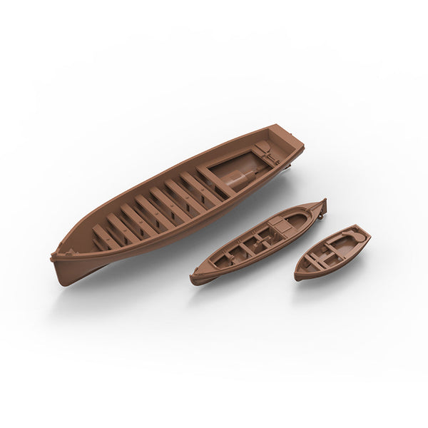 Yao's Studio LY003B 1/700(350,200,144) Model Upgrade Parts Royal Navy Life Boats 3 styles 2 sets Type B