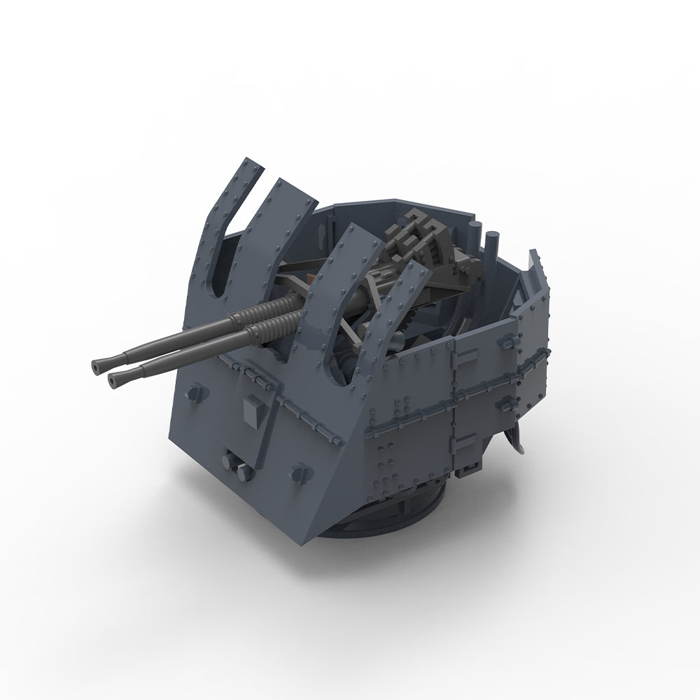 Yao's Studio LY009 1/700(350,200,144) Model Upgrade Parts Royal Navy Bofors Twin AA Gun(40MM) Mark I Secondary image