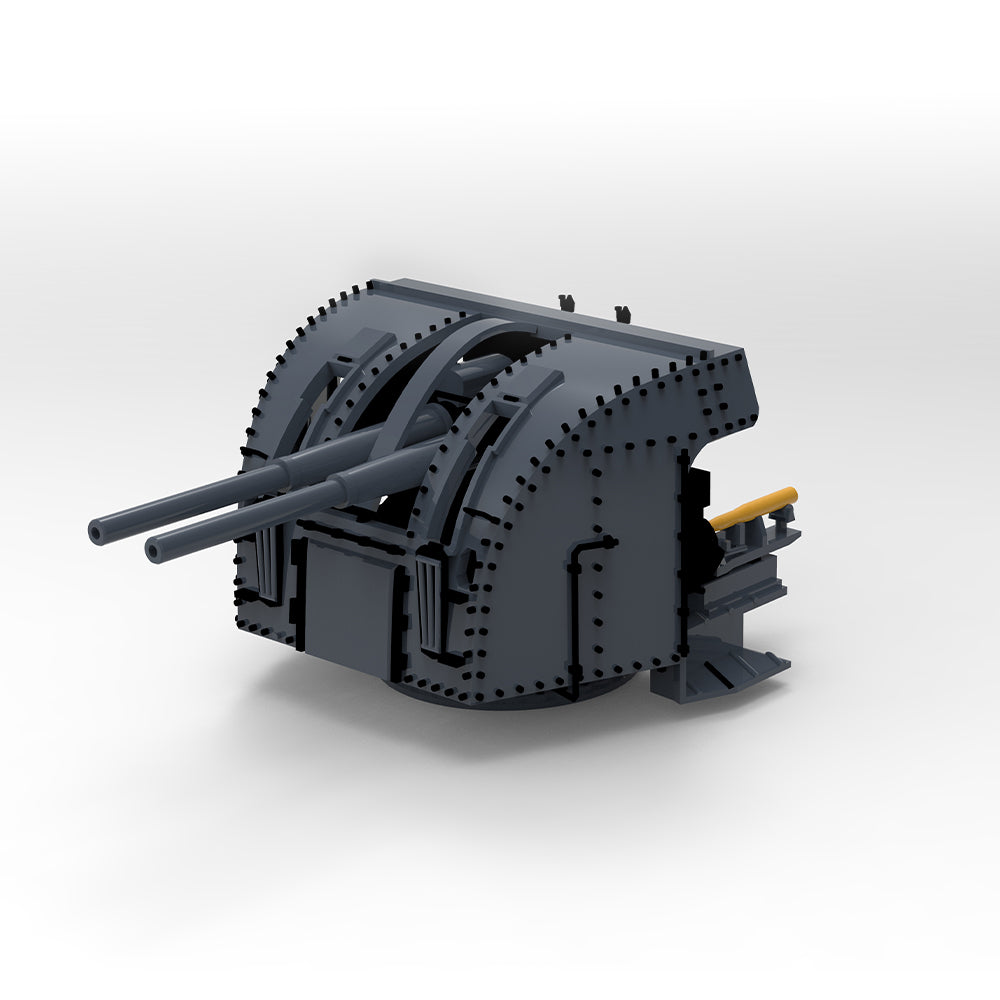 Yao's Studio LY013A 1/700(350,200,144) Model Upgrade Parts Royal Navy 102mm /45 QF HA MkXVI Twin AA Gun Type A Secondary image