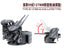 SSMODEL R350016   1/350Ratio 127mm gun late stage split three angle adjustments