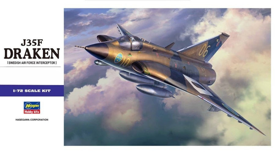01578 1/72 Hasegawa J35F Draken