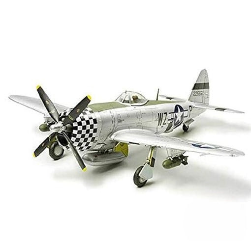 Tamiya 60770 Models P-47D Thunderbolt Bubbletop Model Kit 1/72