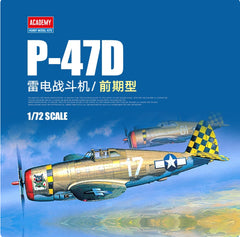 Academy AC12492 Model kit 1/72 Republic P-47D Thunderbolt 'Razorback'