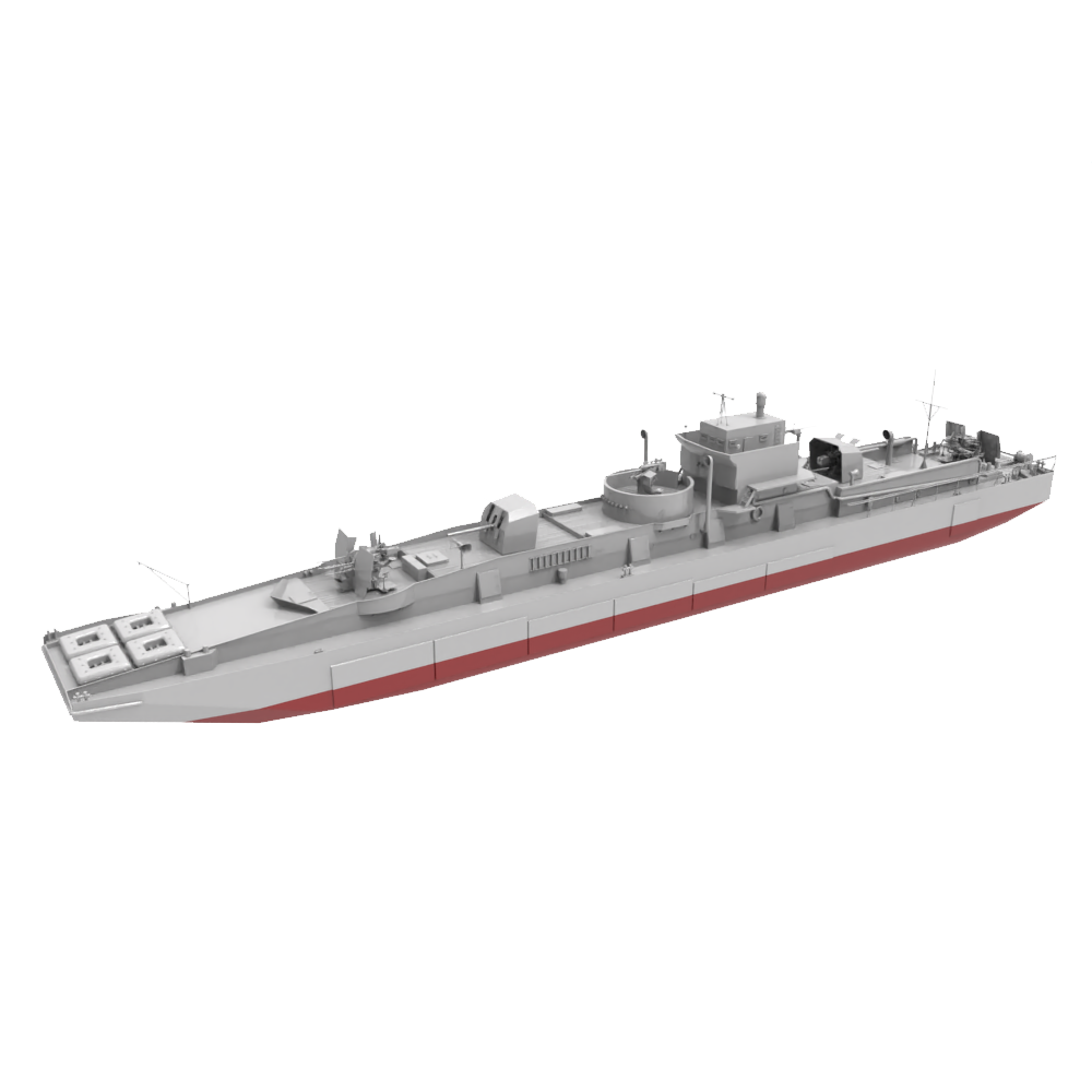 MRY-SFW RHWS002S German D1-Class Artillery PontoonFull Hull Adult Collectible