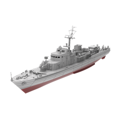 RHWS010S German Project 89.2 Submarine Chaser Bernau Full Hull