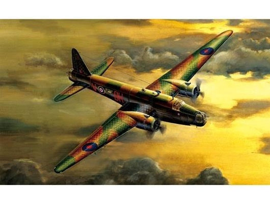 Trumpeter 01627 1/72 Wellington Mk. 3 — scale model kit