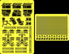 Rainbow PE 1/700 IJN Torpedo Skid-Beam I (Destroyer) RB7044