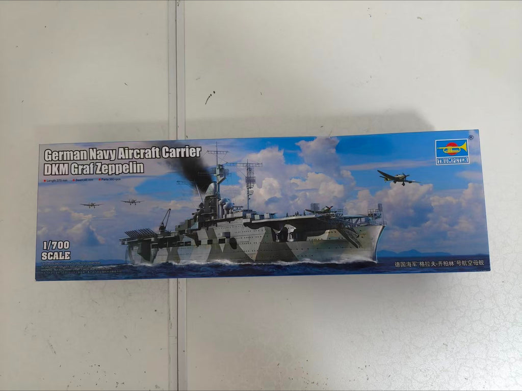Trumpeter 06709 1/700 German Navy Aircraft Carrier DKM Graf Zeppelin