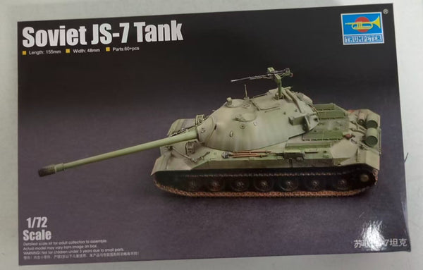 Trumpeter 1/72 07136 Soviet JS-7 Tank