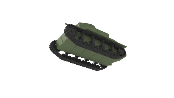 SSMODEL 1/72 T-24 Soviet Interwar Medium Tank Resin MODEL KIT TSS0720007