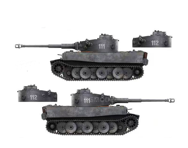Border TK7204 1/72 Tiger I Sd.Kfz.181 Pz.Kpfw.VI Ausf.E Initial Production Tank