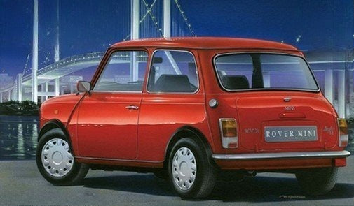 Fujimi 12691 RS-96 1/24 Model Sports Car Kit Austin Rover Mini Mayfair 1.3/25