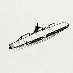 SSMODEL 615 Military Model Kit USS Midway-Class Aircraft Carriers£¨CV-41£© Midway Water Line