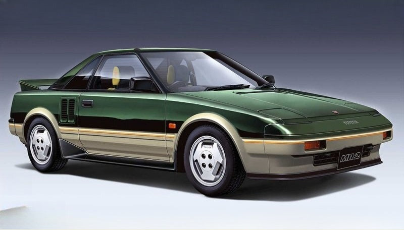 Hasegawa HC-51 1/24 Scale Model Car Kit Toyota MR2 AW11 G-Limited Early Ver 1984