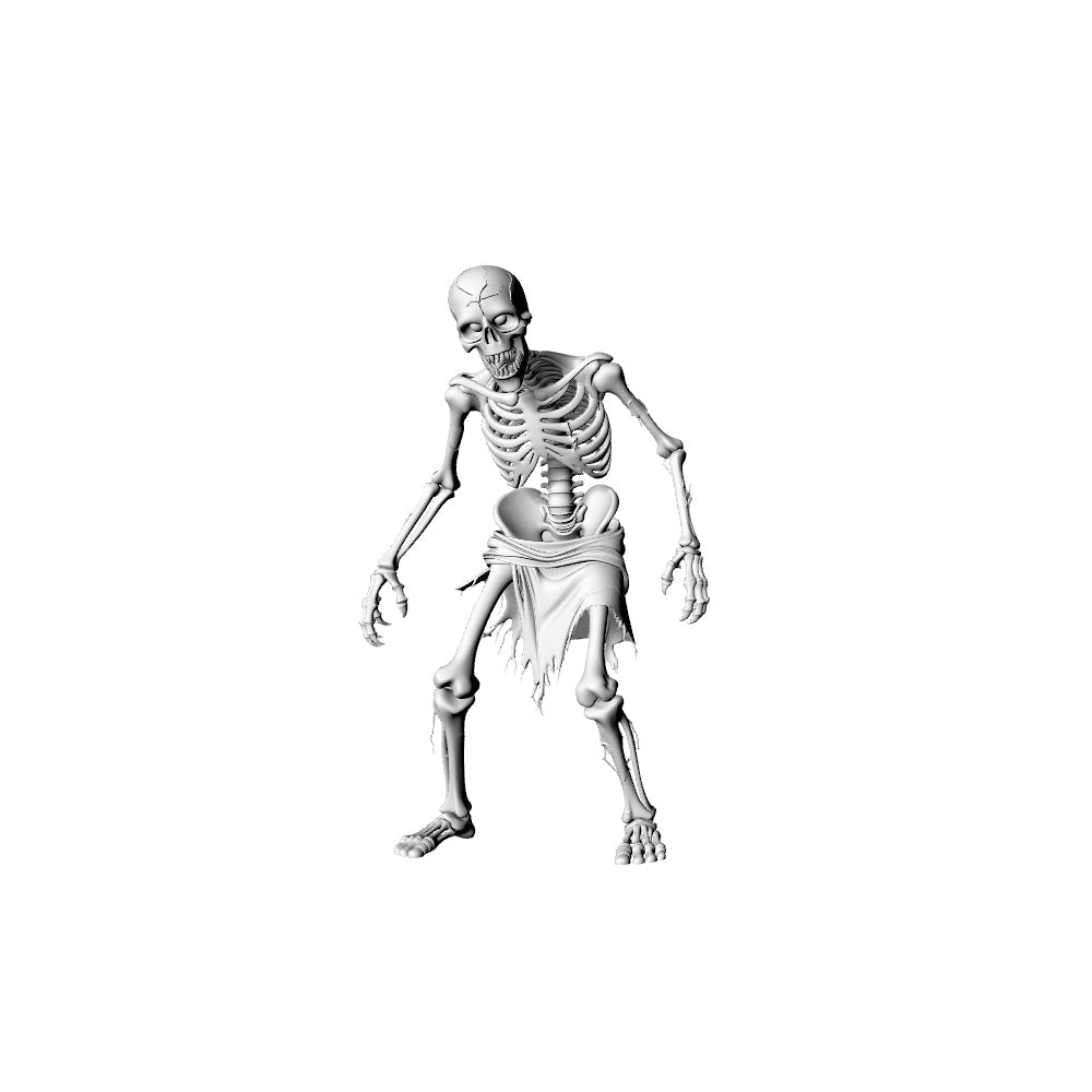 Detail view of MRY-SFW LYGR318 3D Printed Apocalypse Mutant Zombies Set - Ultimate Flesh, Bone, Venom, Limb, Rage Zombie Model Kit Model